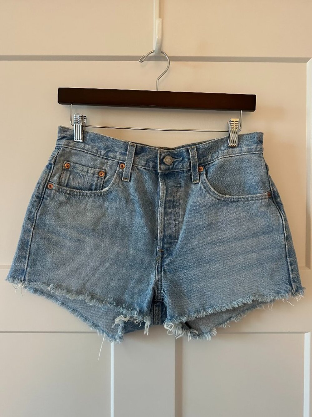 Levis' 501 Light Wash Shorts